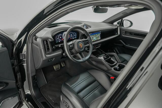 Porsche CAYENNE Coupé 3.0 470pk E-Hybrid |BTW-auto|panoramadak|passenger display|achteras besturing|Burmester|memory|standkachel|sport design|sport chrono|18-voudig|HUD|PDLS|luchtvering|sportuitlaat|21" lichtmetalen velgen|