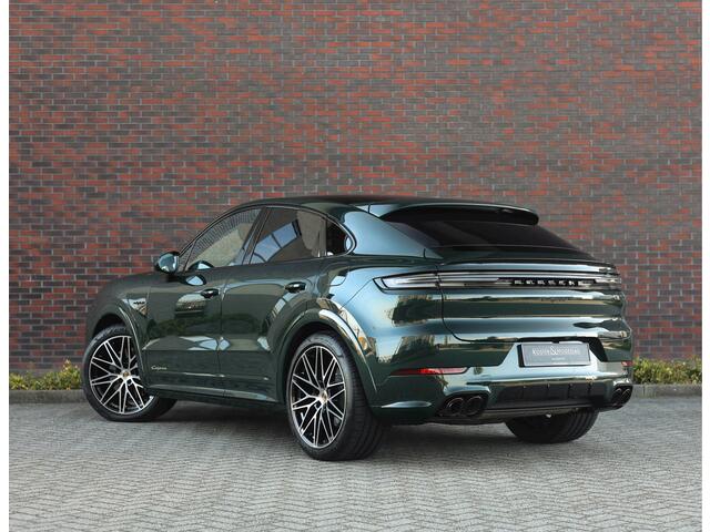 Porsche CAYENNE Coupé 3.0 E-Hybrid | PTS Goodwood Green - Pano - Luchtvering