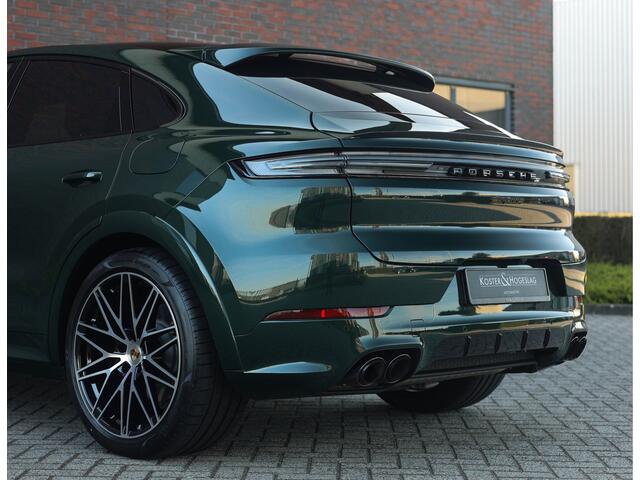 Porsche CAYENNE Coupé 3.0 E-Hybrid | PTS Goodwood Green - Pano - Luchtvering