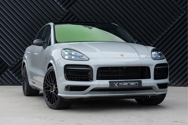 Porsche CAYENNE Coupé 3.0 E-Hybrid Sport Design Pano GTS stoel PDLS Matrix Sport Chrono Softcl. Nachtz. 360Cam Luchtv. Trekhaak