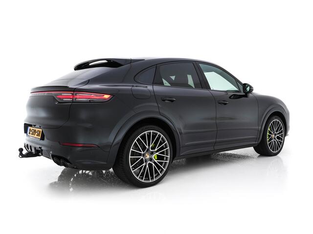 Porsche CAYENNE Coupé 3.0 E-Hybrid Platinum Edition (INCL.BTW) *LUXURY-LEATHER | FULL-LED | MEMORY-PACK | BLIND-SPOT | BOSE-SOUND | HEATED-COMFORTSEATS | AIR-SUSPENSION | SPORT-EXHAUST | KEYLESS | CAMERA | DAB+ | NAVI-FULLMAP | TOWBAR | 22''AL