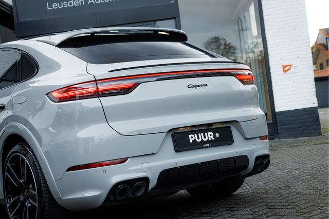 Porsche CAYENNE Coupé 3.0 E-Hybrid Platinum Edition Krijtgrijs - Luchtvering - Trekhaak - Head Up