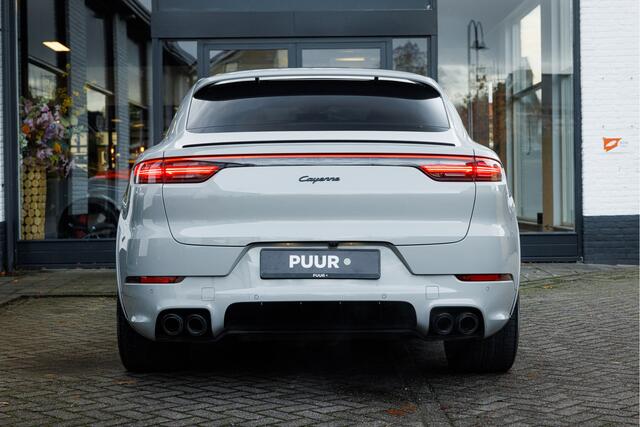 Porsche CAYENNE Coupé 3.0 E-Hybrid Platinum Edition Krijtgrijs - Luchtvering - Trekhaak - Head Up