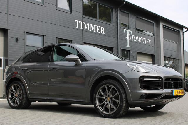 Porsche CAYENNE Coupé 3.0 E-Hybrid Sport Design - Nederlandse Porsche - Dealer onderhouden 1e eigenaar Panoramadak - Luxe stoelen - Adaptive cruise control - 21 Inch Sport Chrono - Trekhaak wegklapbaar