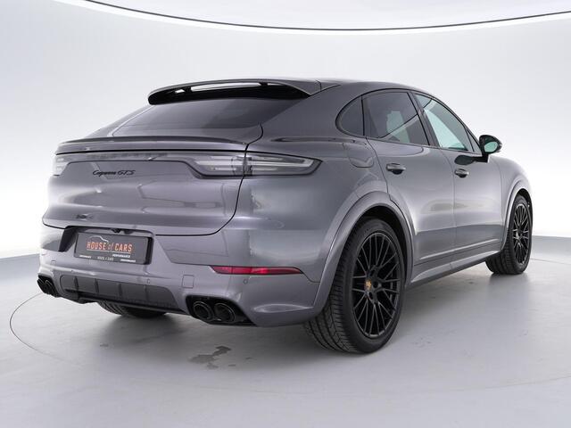 Porsche CAYENNE Coupé GTS 4.0 460pk |dealer onderhouden|Approved 2028|pano|carbon ext|matrix LED|chrono|sport design|Bose|18-voudig|HUD|memory|360 camera|Apple Carplay|blind spot|21"|