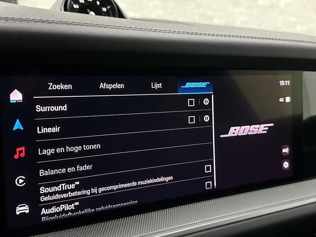Porsche CAYENNE 3.0 E-Hybrid | 360 Camera | ACC | Sport-Design | Panorama | Soft-Close | Nachtzicht | Stoelventilatie | BOSE | Sport-Chrono | Luchtvering | Trekhaak | Stoelverwarming V+A | Sport-Uitlaat | Matrix-LED | 22'' | Keyless-Entry | Stuurverwarming | Comfortstoe