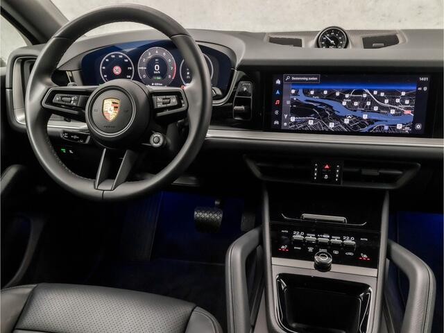 Porsche CAYENNE Coupé 3.0 E-Hybrid SportDesign 471Pk Automaat (PANORAMADAK, LUCHTVERING, SPORT CHRONO PAKKET, SPORTUITLAAT, MEMORY SEATS, SFEERVERLICHTING, RODE GORDELS, NIEUWSTAAT)