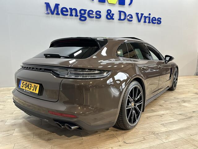 Porsche PANAMERA Sport Turismo 2.9 4 E-Hybrid Platinum Edition 9000 KM | NL Auto | Sport Chrono | LED PDLS+ | Panorama | Luchtvering | 360 Camera | Bose | Adaptive cruise | Apple Carplay | Stuurwiel verwarmd | Isofix |