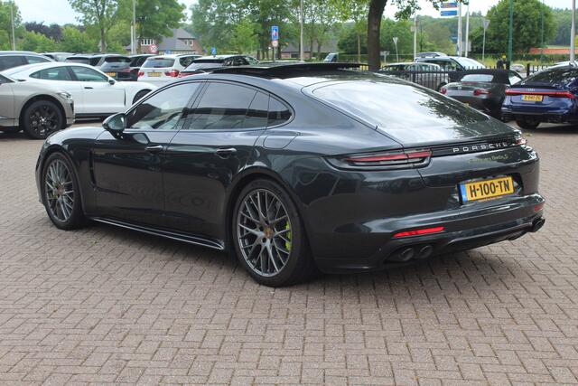 Porsche PANAMERA 4.0 Turbo S E-Hybrid / Panoramadak / 360Camera / Achterasbesturing / Nachtzicht / Softclose / 21'' / Sportuitlaat / Matrix LED / Carbon intr. / Bose / Sportdesign / Volleder / Dodehoek / DAB / ACC