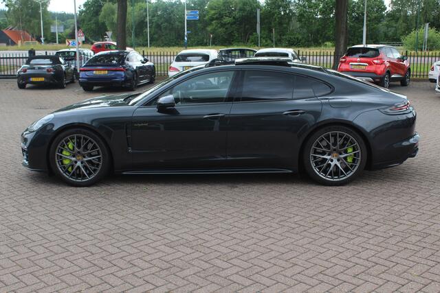 Porsche PANAMERA 4.0 Turbo S E-Hybrid / Panoramadak / 360Camera / Achterasbesturing / Nachtzicht / Softclose / 21'' / Sportuitlaat / Matrix LED / Carbon intr. / Bose / Sportdesign / Volleder / Dodehoek / DAB / ACC