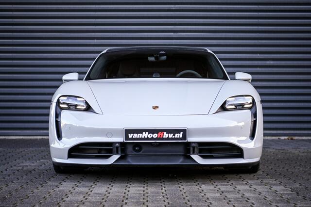 Porsche Taycan Turbo Sport Turismo - Krijt - Display - Sport Sound