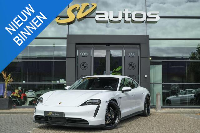 Porsche Taycan 4S 571pk Performance Plus 93 kWh 4-wielsturing PSCB brakes *BTW* Bose Adaptieve sportstoelen Matrix led Warmtepomp 21" LMV