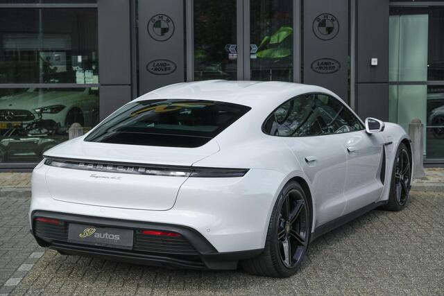 Porsche Taycan 4S 571pk Performance Plus 93 kWh 4-wielsturing PSCB brakes *BTW* Bose Adaptieve sportstoelen Matrix led Warmtepomp 21" LMV