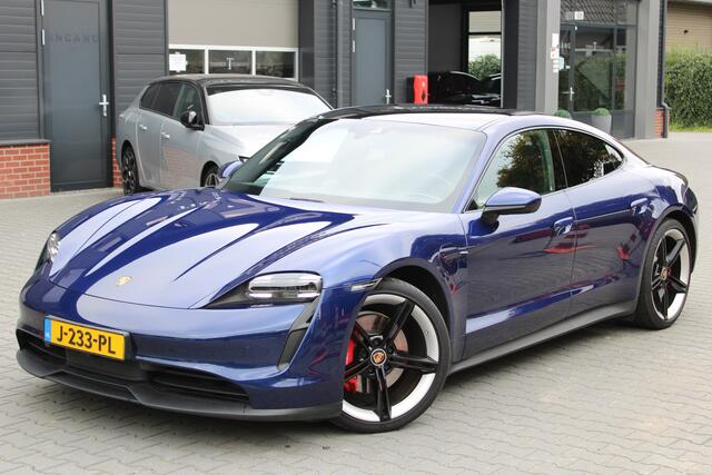 Porsche Taycan 4S Performance 84 kWh - Goed onderhouden - Panoramadak- Burmester 21 inch 4S Lichtmetalen velgen - Passagiers display