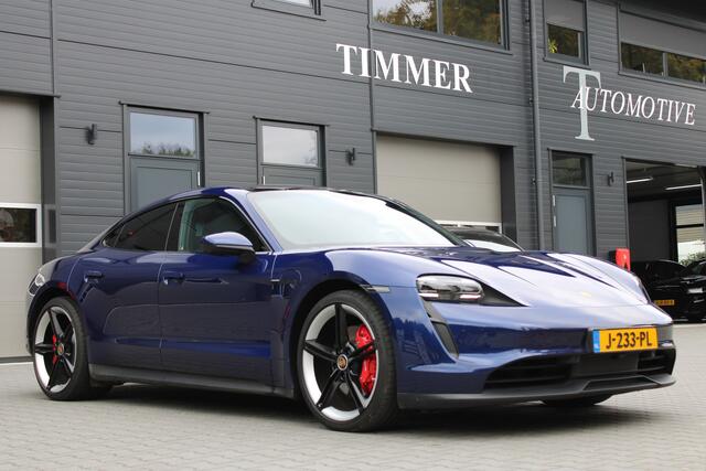Porsche Taycan 4S Performance 84 kWh - Goed onderhouden - Panoramadak- Burmester 21 inch 4S Lichtmetalen velgen - Passagiers display