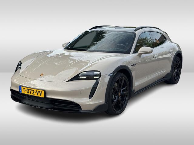 Porsche Taycan Cross Turismo 4 93 kWh / Panoramadak / 360Camera / Passenger Display / Sportdesign + Chrono / 21'' / Bose / Luchtvering / Keyless / Stuur+Stoelverwarming / Dodehoek / DAB / ACC