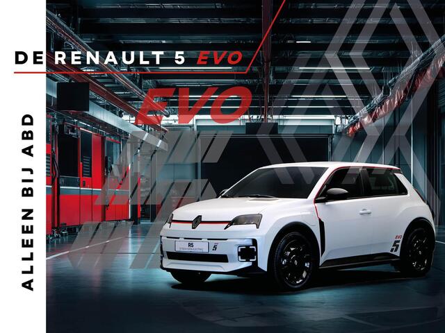 Renault 5 EVO Urban Range 120pk 40 kWh | Exclusief bij ABD | Vol opties | Sportief design | Carbon |
