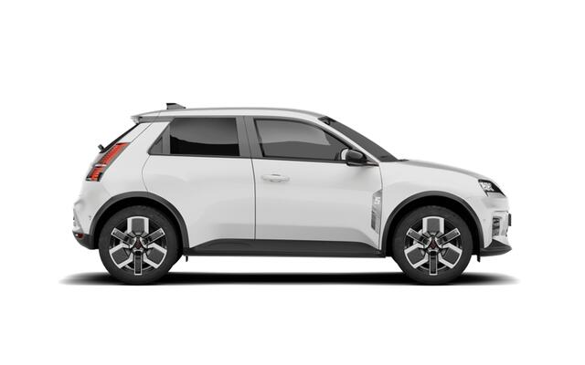 Renault 5 Roland-Garros | Achteruitrijcamera | Elektrisch verwarmbare voorstoelen | ISOFIX-bevestigingssysteem voor kinderzitjes op passagiersstoel en op de twee buitenste zitplaatsen achter