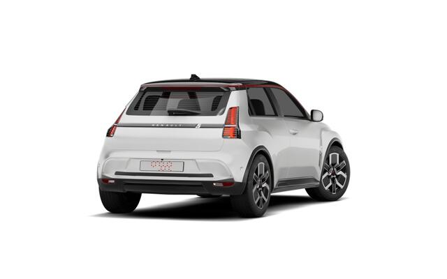 Renault 5 Iconic cinq | Achteruitrijcamera | Elektrisch verwarmbare voorstoelen | ISOFIX-bevestigingssysteem voor kinderzitjes op passagiersstoel en op de twee buitenste zitplaatsen achter