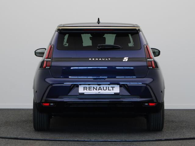 Renault 5 Iconic cinq Comfort range | Achteruitrijcamera | Elektrisch verwarmbare voorstoelen | ISOFIX-bevestigingssysteem voor kinderzitjes op passagiersstoel en op de twee buitenste zitplaatsen achter