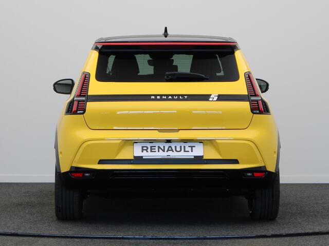 Renault 5 Iconic cinq Comfort range | Achteruitrijcamera | Elektrisch verwarmbare voorstoelen | ISOFIX-bevestigingssysteem voor kinderzitjes op passagiersstoel en op de twee buitenste zitplaatsen achter