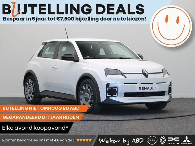 Renault 5 Evolution Urban range | Cruise control met snelheidsbegrenzer | Full LED koplampen | ISOFIX-bevestigingssysteem voor kinderzitjes op passagiersstoel en op de twee buitenste zitplaatsen achter