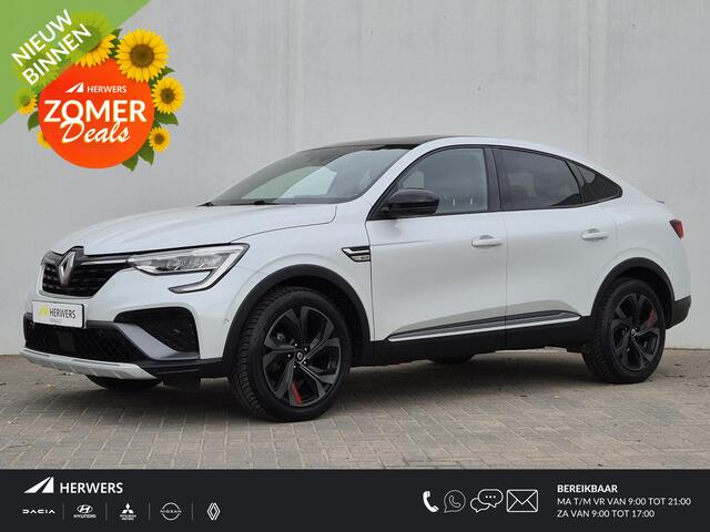 Renault Arkana 1.6 E-Tech Hybrid 145 R.S. Line Automaat / Pack Look / Apple Carplay Android Auto / Adaptief CC / Stuur- en Stoelverwarming / Achteruitrijcamera / Keyless Entry/Start / Climate control / Draadloze telefoon lader /