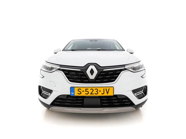 Renault Arkana 1.6 E-Tech hybrid 145 techno (INCL.BTW) *1/2LEATHER | FULL-LED | DIGI-COCKPIT | BLIND-SPOT | NAVI-FULLMAP | AMBIENT-LIGHT | CAMERA | KEYLESS | DAB+ | COMFORT-SEATS | 18''ALU*