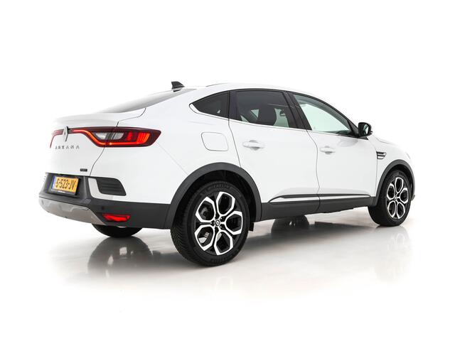 Renault Arkana 1.6 E-Tech hybrid 145 techno (INCL.BTW) *1/2LEATHER | FULL-LED | DIGI-COCKPIT | BLIND-SPOT | NAVI-FULLMAP | AMBIENT-LIGHT | CAMERA | KEYLESS | DAB+ | COMFORT-SEATS | 18''ALU*