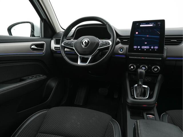 Renault Arkana 1.6 E-Tech hybrid 145 techno (INCL.BTW) *1/2LEATHER | FULL-LED | DIGI-COCKPIT | BLIND-SPOT | NAVI-FULLMAP | AMBIENT-LIGHT | CAMERA | KEYLESS | DAB+ | COMFORT-SEATS | 18''ALU*