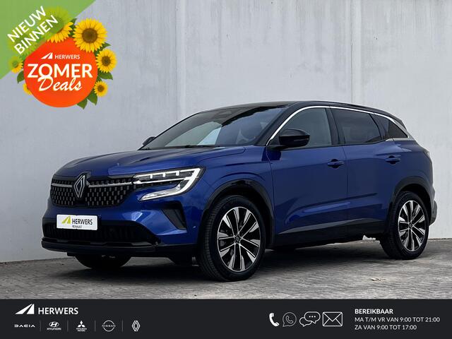 Renault Austral 1.3 mild hybrid 160 Techno Automaat / Volledig digitaal dashboard / Trekgewicht 1.800 kg / Elektr. bestuurdersstoel en klep / Navi / Adapt. CC / Apple Carplay Android / 19" LM wielen /