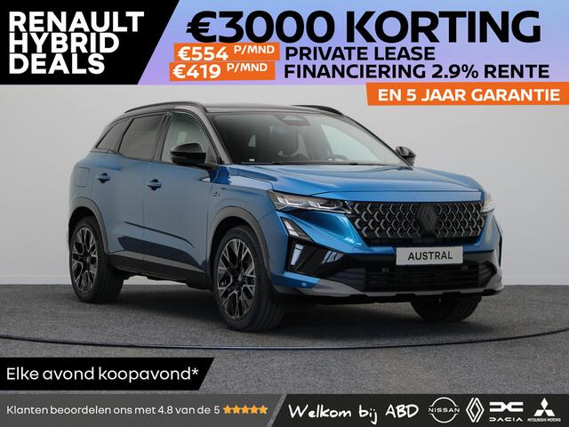 Renault Austral Iconic esprit Alpine Hybrid 200 | Achteruitrijcamera | Adaptive Cruise Control | Blind Spot Warning