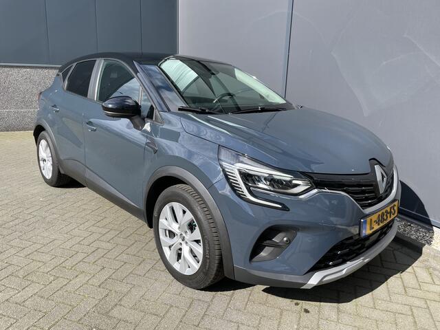 Renault CAPTUR 1.0 TCe 100 Bi-Fuel Business Zen uitgerust met comfort en parking pakket met o.a. Climate control - Cruise control - Parkeersens. V+A - Navi full map - A-uitrijcamera - LED verlicht. - Trekhaak - Regensensor - rijstrook sensor - hill hold