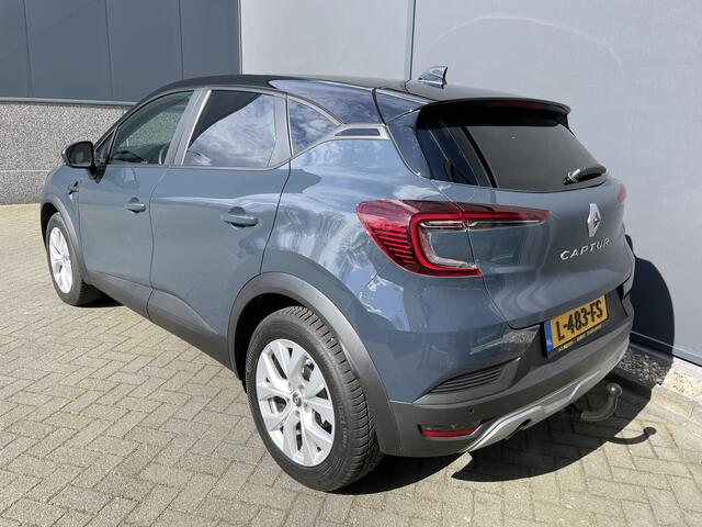 Renault CAPTUR 1.0 TCe 100 Bi-Fuel Business Zen uitgerust met comfort en parking pakket met o.a. Climate control - Cruise control - Parkeersens. V+A - Navi full map - A-uitrijcamera - LED verlicht. - Trekhaak - Regensensor - rijstrook sensor - hill hold