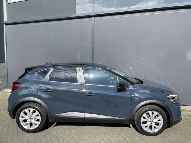 Renault CAPTUR 1.0 TCe 100 Bi-Fuel Business Zen uitgerust met comfort en parking pakket met o.a. Climate control - Cruise control - Parkeersens. V+A - Navi full map - A-uitrijcamera - LED verlicht. - Trekhaak - Regensensor - rijstrook sensor - hill hold