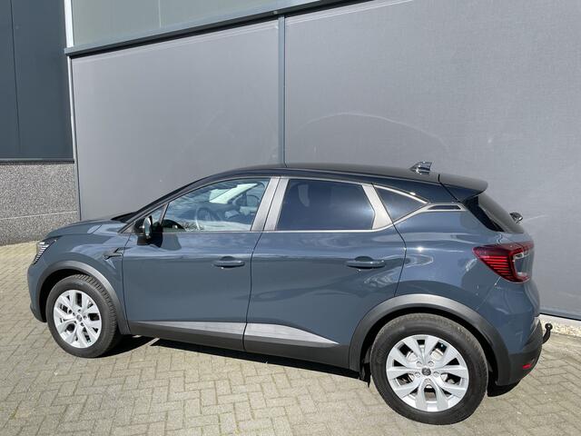 Renault CAPTUR 1.0 TCe 100 Bi-Fuel Business Zen uitgerust met comfort en parking pakket met o.a. Climate control - Cruise control - Parkeersens. V+A - Navi full map - A-uitrijcamera - LED verlicht. - Trekhaak - Regensensor - rijstrook sensor - hill hold