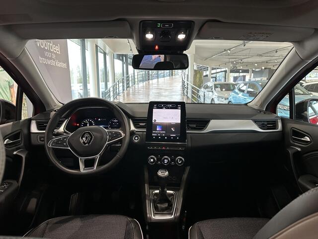 Renault CAPTUR 1.0 TCe 90 techno ELEKTRISCH SCHUIF/KANTELDAK | ACHTERUITRIJCAMERA | PARKEERSENSOREN VOOR-EN ACHTER