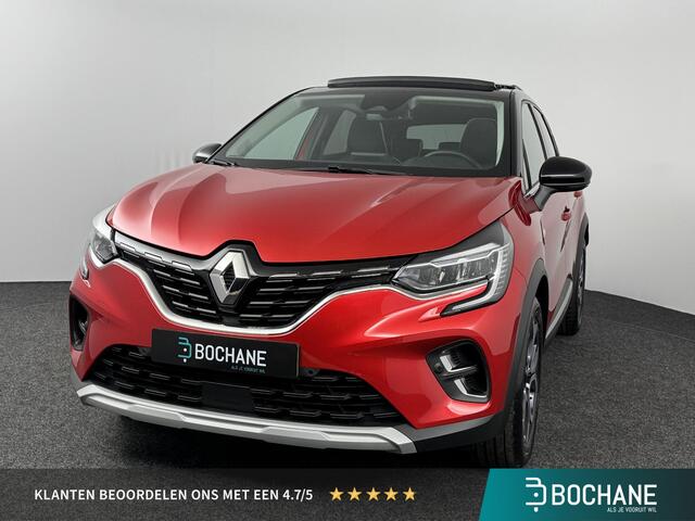 Renault CAPTUR 1.0 TCe 90 techno | Glazen schuif-kantel dak | Bose Audio | Navigatie groot | Cruise adaptief | Stoel & stuur verwarming | Voorruit verwarming |