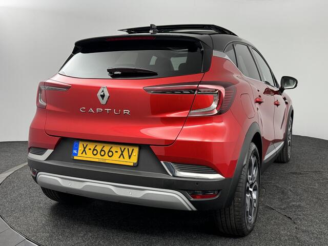 Renault CAPTUR 1.0 TCe 90 techno | Glazen schuif-kantel dak | Bose Audio | Navigatie groot | Cruise adaptief | Stoel & stuur verwarming | Voorruit verwarming |