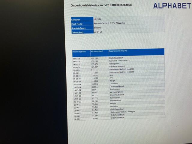 Renault CAPTUR 1.0 TCE Zen- Carplay, Camera, Cruise