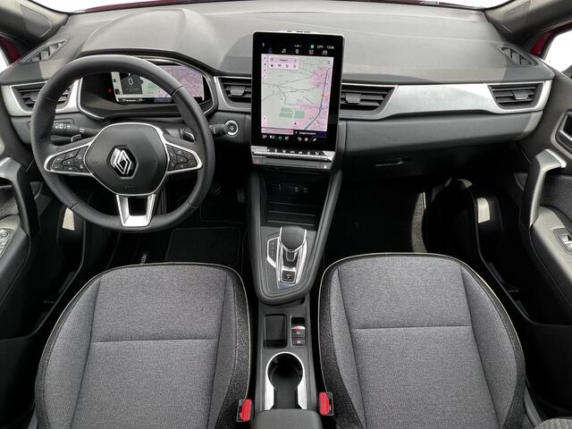 Renault CAPTUR 1.3 mild hybrid 160 techno Automaat / Weinig km / Trekgewicht 1.500 kg / Adaptieve CC / Stuur- en stoelverwarming / Navi groot scherm / Apple Carplay Android / 18" wielen /