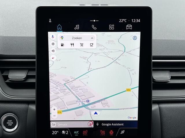 Renault CAPTUR 1.3 mild hybrid 160 techno Automaat / Weinig km / Trekgewicht 1.500 kg / Adaptieve CC / Stuur- en stoelverwarming / Navi groot scherm / Apple Carplay Android / 18" wielen /
