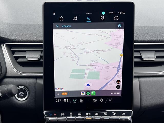 Renault CAPTUR 1.3 mild hybrid 160 techno automaat / Facelift model / Zo goed als nieuw / Trekgewicht 1.200 kg / Navi groot scherm / Stuur- en stoelverwarming / Adapt. CC / Apple Carplay Android / 18"LM wielen /