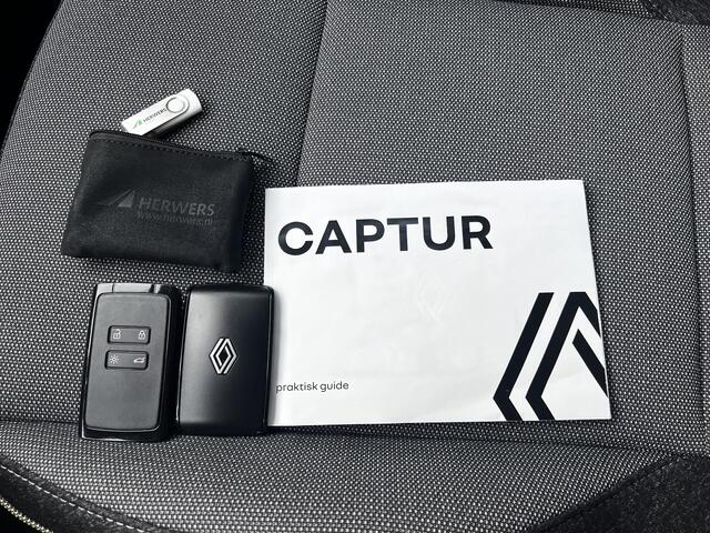 Renault CAPTUR 1.3 mild hybrid 160 techno automaat / Facelift model / Zo goed als nieuw / Trekgewicht 1.200 kg / Navi groot scherm / Stuur- en stoelverwarming / Adapt. CC / Apple Carplay Android / 18"LM wielen /