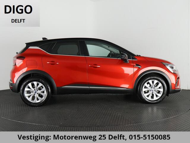 Renault CAPTUR 1.6 E-TECH PHEV AUTOMAAT GARANTIE TOT 6-2031* KEYLESS.CAMERA.PDC V+A