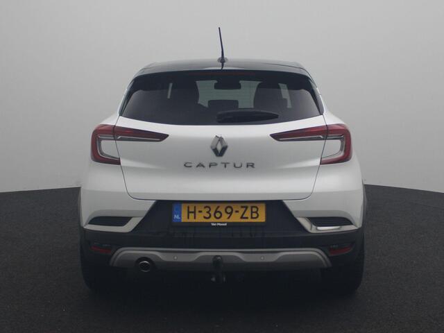 Renault CAPTUR TCe 130 EDC Automaat Intens | Easy Link Navigatie met Apple CarPlay & Android Auto | Lichtmetalen wielen 17" 'Bahamas' met zwarte inleg | Ruimtebesparend reservewiel | Zwevende middenconsole en verschuifbare armsteun vóór