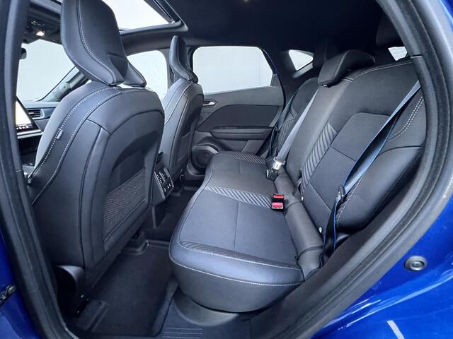 Renault CAPTUR 1.6 E-Tech full hybrid 145 esprit Alpine Automaat / Fabrieksgarantie tot 07-2027 < 100.000 km** / Schuifdak / Camera 360° /Stuur-, stoel- en voorruitverwarming / Adaptieve CC / Parkeer assistent / Navigatie / Apple Carplay Android / LM 18" wielen / 18" LM