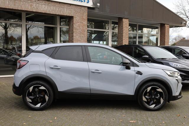 Renault CAPTUR 1.3 mild hybrid 160 techno CAMERA STUUR+STOELVERW. SFEERVERLICHTING CARPLAY NAVI ACC DAB STUURFLIPPERS PDC CLIMA 18"LMV ENZ!