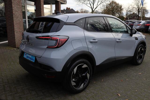 Renault CAPTUR 1.3 mild hybrid 160 techno CAMERA STUUR+STOELVERW. SFEERVERLICHTING CARPLAY NAVI ACC DAB STUURFLIPPERS PDC CLIMA 18"LMV ENZ!