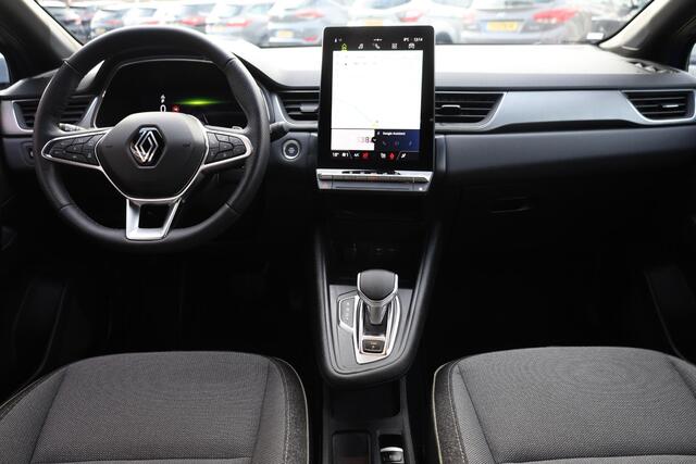 Renault CAPTUR 1.3 mild hybrid 160 techno CAMERA STUUR+STOELVERW. SFEERVERLICHTING CARPLAY NAVI ACC DAB STUURFLIPPERS PDC CLIMA 18"LMV ENZ!